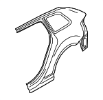 8P4809837 - Body: Quarter Panel for Audi: A3, A3 Quattro Image