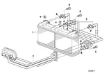 64118373175 - Heater and Air Conditioning: Heater Radiator with Aluminium Water Box for BMW Image