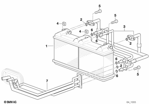 Heater Radiator for 1995 BMW 740i #0