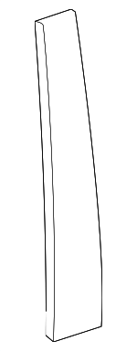 7576160110 - Body: Applique for Lexus: GX550 Image