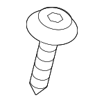 1249305167E - Body: Bumper Cover Screw for Genesis: Electrified G80, Electrified GV70, G70, G80, G90, GV60, GV70, GV80, GV80 Coupe | Hyundai: Accent, Azera, Elantra, Elantra GT, Elantra N, Equus, Genesis, Ioniq, Ioniq 5, Ioniq 6, Kona, Kona Electric, Kona N, Palisade, Santa Cruz, Santa Fe, Santa Fe Sport, Santa Fe XL, Sonata, Tucson, Veloster, Veloster N, Venue Image