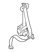 CCY357890B10 - Electrical: Belt &amp; Retractor for Mazda Image