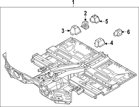 Floor for 2024 Audi Q8 e-tron #0