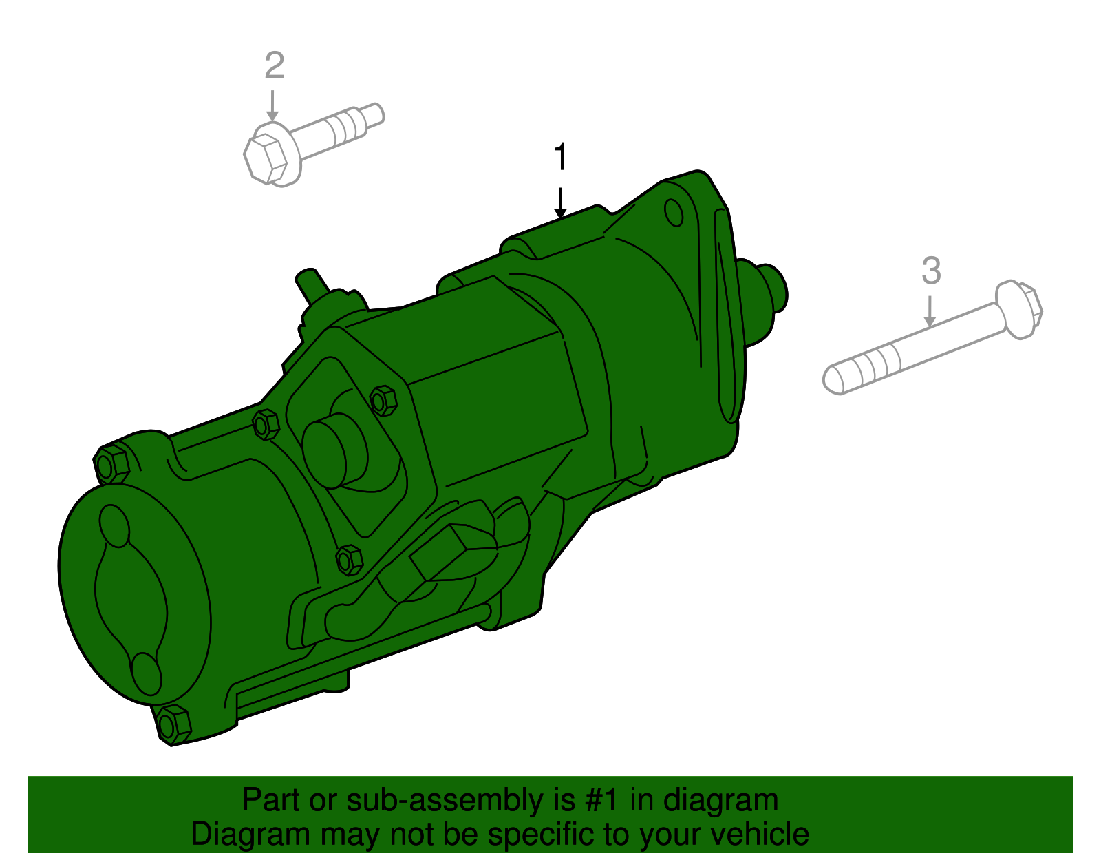 Genuine OEM Starter Part# NAD500310 Fits 2005-2009 Land Rover: Up To 35