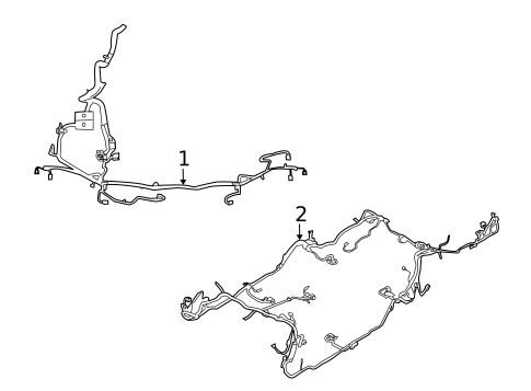 Wiring Harness for 2010 Ford Mustang #0