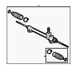 455100E010 - Steering: Gear Assembly for Lexus: RX350, RX450h Image