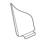 8E0857505B4PK - Body: Outer Cover for Audi: A4, A4 Quattro, RS4, S4 Image