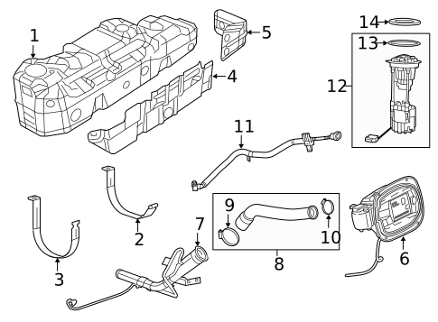 Fuel System Components for 2020 Ram 1500 #0