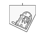 11860P8AA00 - Engine: Engine Timing Cover for Honda Image