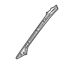 D6Y171240 - : Inner Windshield Pillar for Mazda Image