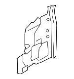 DF7171230 - Body: Inner Hinge Pillar for Mazda: 2 Image