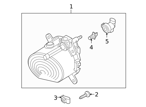 Bulbs - Chassis for 2007 BMW Z4 #1