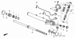 53413ST7J61 - Chassis: SPRING, RACK GUIDE PRESSURE for Honda Image