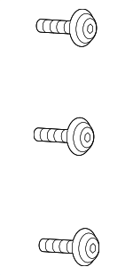 BJS750M38 - Body: Applique Clip for Mazda: 3, 6, CX-3, CX-30, CX-5, CX-70, CX-9, CX-90, MX-30 EV Image