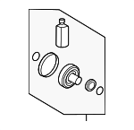 498L5GI000 - Suspension: Inner Boot for Kia: EV6 Image