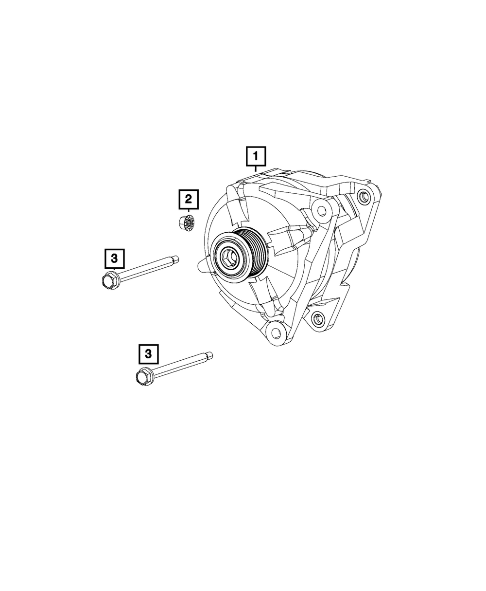 Alternator - Mopar (5037198AF)