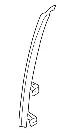 822229L50A - Body: Sash Channel for Nissan: Xterra Image