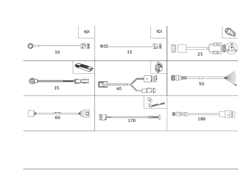Cable Harnesses for Special Vehs for 2000 Mercedes-Benz E 55 AMG&reg; #0