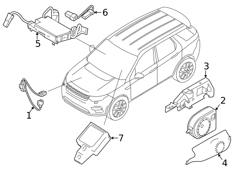 Alarm System for 2020 Land Rover Defender 110 #2