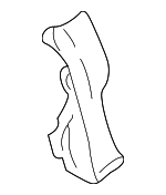 20368038395C64 - Body: Lower Trim for Mercedes-Benz Image