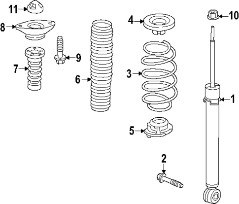 Shocks & Components for 2024 Acura Integra #0