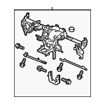 61300T0GA00ZZ - Body: Reinforced Beam for Honda: CR-V Image