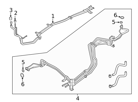 Rear AC Lines for 2023 Subaru Ascent #0
