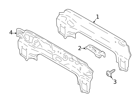 Rear Body for 2019 Porsche Panamera #0