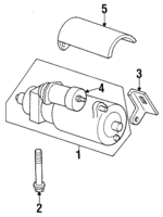 14028931 - Electrical: Mount Bracket for Chevrolet: C1500, C2500, C3500, K1500 Pickup, K2500 Pickup, K3500 Pickup | GMC: C1500 Pickup, C2500 Pickup, C3500 Pickup, K1500 Pickup, K2500 Pickup, K3500 Pickup Image
