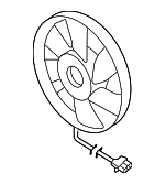 8E0959455L - Cooling System: Fan &amp; Motor for Audi: A4, A4 Quattro, A6, A6 Quattro Image