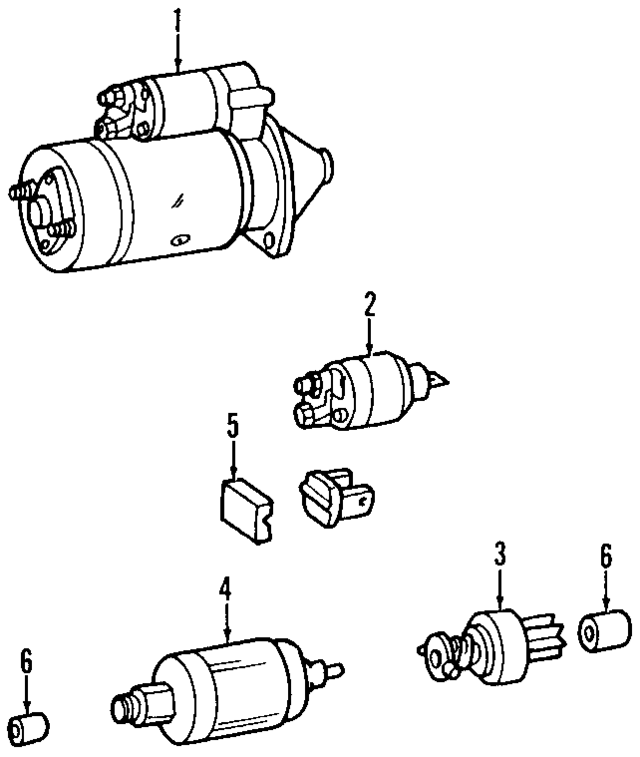 11521110 - Electrical: Solenoid for Mercedes-Benz Image