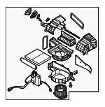 97100JI000 - : Blower Assembly for Hyundai Image
