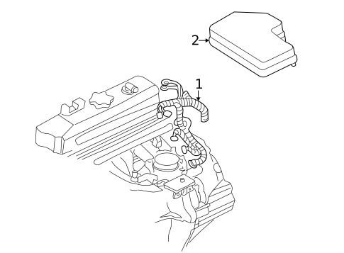 Wiring Harness for 2001 Dodge Durango #0