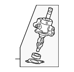 53640SDPA01 - Steering: Pinion Assembly for Honda: Accord Image