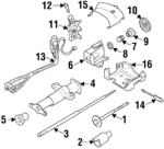 26045468 - Steering: Jacket for GM Image
