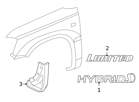 Decals & Emblems for 2006 Toyota Highlander #0