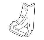 7662148020A0 - Body: Mud Guard for Toyota: Highlander Image