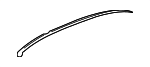 7555152040 - Body: Roof Molding for Toyota Image