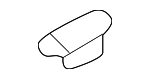 MB325298 - Body: Air Deflector Clip for Mitsubishi Image