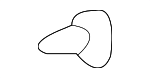 MB908442 - Body: Air Deflector Screw for Mitsubishi Image