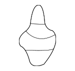 MS240142 - Body: Air Deflector Bolt for Mitsubishi Image