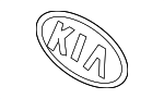 863531F500 - Electrical: Emblem for Kia Image