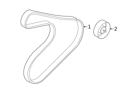 Belts & Pulleys for 2018 Kia Rio #0