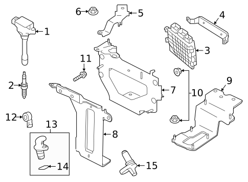 Powertrain Control for 2019 INFINITI QX50 #0