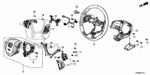 78517TR0N61 - Chassis: PLATE SET, L. for Honda Image