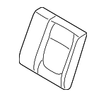 89350H9750 - Body: Seat Back Pad for Hyundai: Accent Image