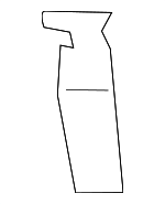 55116622AB - Body: Center Bracket for Jeep: Commander, Grand Cherokee Image