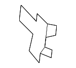 5159062AA - Body: Center Bezel Clip for Jeep: Commander, Grand Cherokee Image