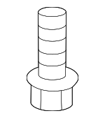 861422B000 - Body: Bumper Cover Screw for Hyundai Image