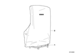 82110142177 - Retrofitting / Conversion / Accessories: Cover for BMW Image